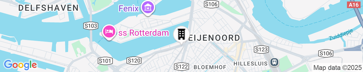 Map for Art Hotel Rotterdam