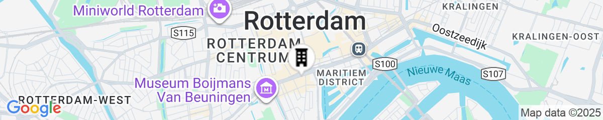 Map for The Usual Rotterdam