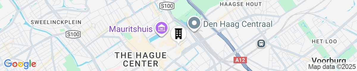 Map for Moxy the Hague