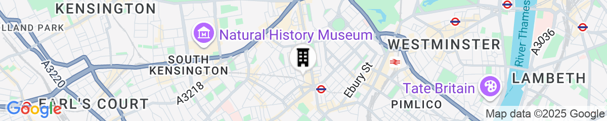 Map for 11 Cadogan Gardens and The Apartments by Iconic Luxury Hotels