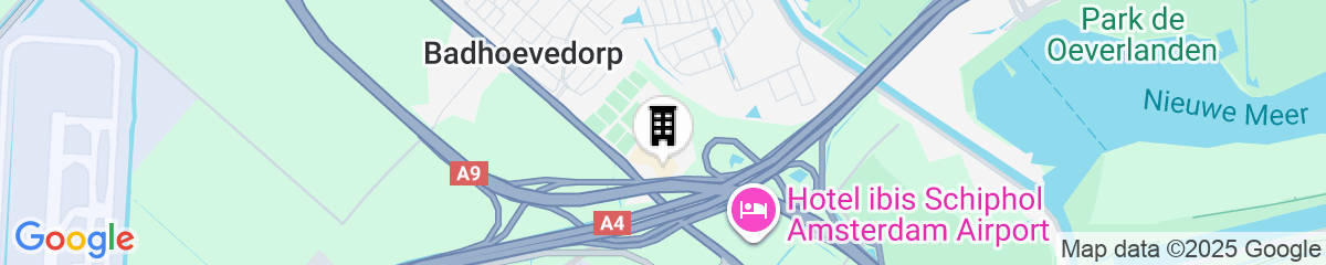 Map for Corendon Urban Amsterdam Schiphol Airport Hotel