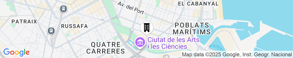 Map for INNSiDE by Melia Valencia Oceanic