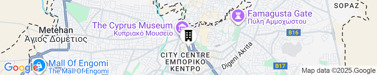 Map for The Central Suites