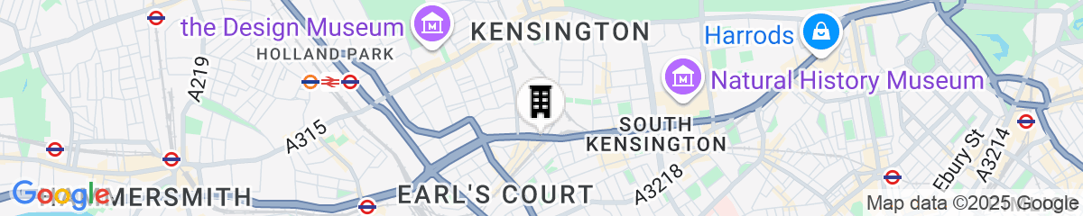 Map for Hotel Xenia, Autograph Collection