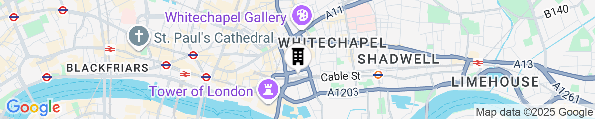 Map for Bob W Tower Hill Studios