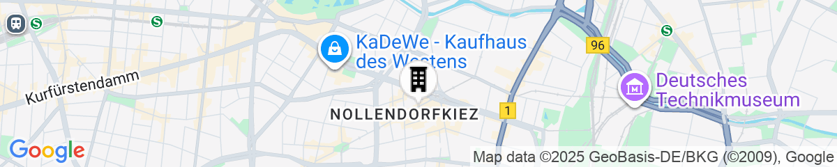 Map for Hotel Sachsenhof Berlin